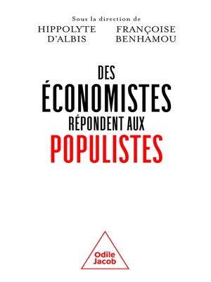 cover image of Des économistes répondent aux populistes